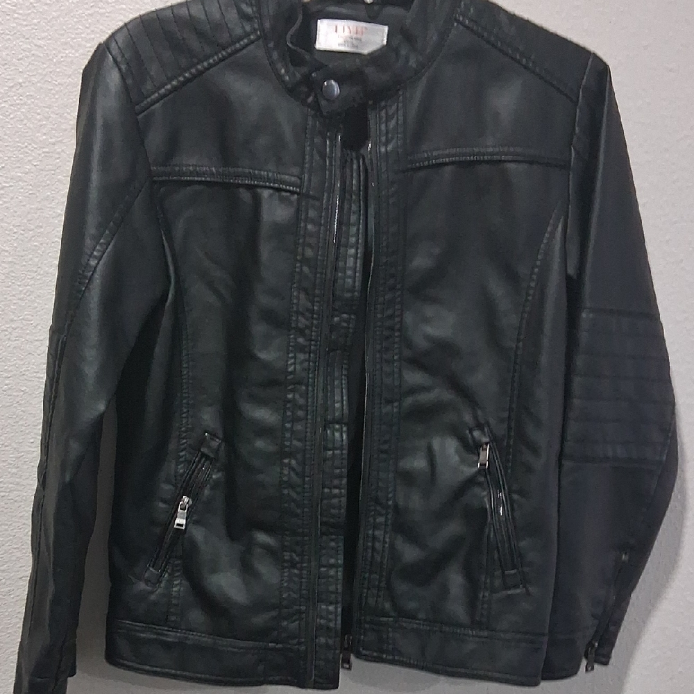 Women's Black Leather Jacket